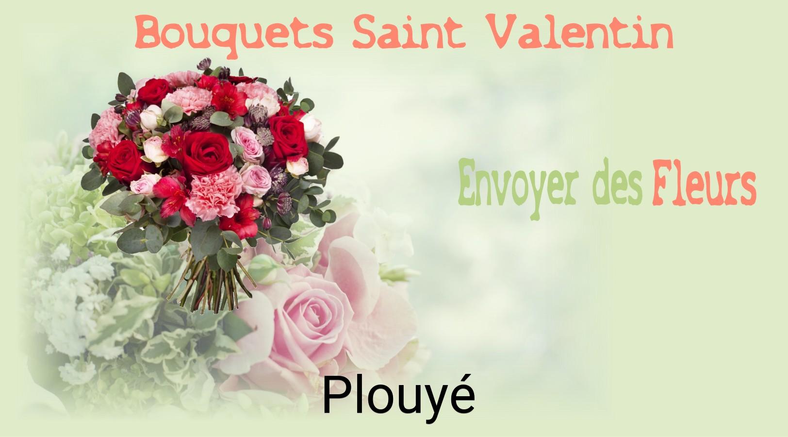 Roses de Saint-Valentin livrées à Plouyé